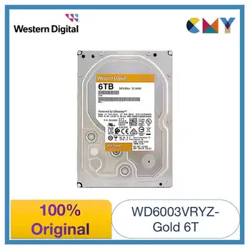 100% Eredeti Western Digital WD Arany 6TB 3.5 HDD Enterprise Merevlemez SATA 7200 rpm WD6003VRYZ