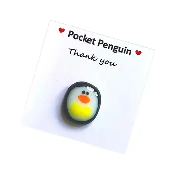 2022 Új Egy Kis Zseb Pingvin Ölelés Mini Állat Zsebében Ölelés Pingvin Dekoráció A Kis Pingvin Szerelmi Ajándékok Valentin-Születésnap