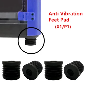 4db Anti Rezgés Pad Anti-slip Anti-Shock porálló Gumi Láb Pad 3D-s Nyomtató X1/P1-Sorozat 3D-s Nyomtató Kellékek