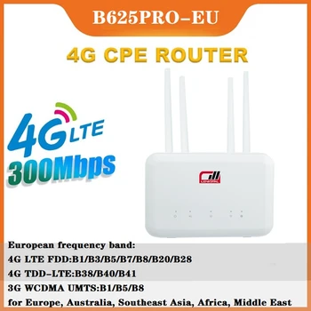 4G Wifi Router 300Mbps A SIM-Kártya Nyílásba Lehet Csatlakoztatni Külső Akkumulátor Antenna 4G Router