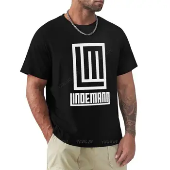 a férfiak márka t-shirt lindemann T-Shirt-T-Shirt esztétikai ruhák, egyedi póló edzés ingek, férfi divat póló-póló