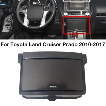 A Toyota Land Cruiser Prado 2010 2011-2017 Autó Belső Műszerfal Tároló Doboz középkonzol Kesztyűtartóban CD Doboz Rövidáru Doboz