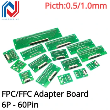 Az FPC/FFC Adapter Fórumon 0.5/1.0 MM-es, lapos kábel átviteli lemez közvetlenül egészül ki DIY távolság csatlakozó 6P/8P/10P/20P/30P/40P/60P