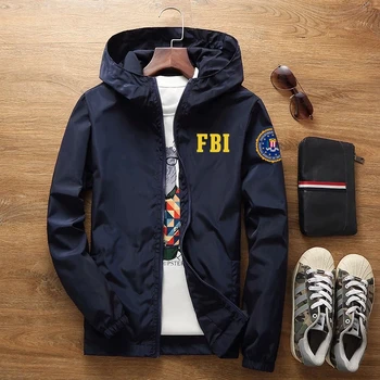 Fényvédő Vízálló FBI Pajzs Alkalmi Kabátok Ultra Könnyű Férfi Nyári Kapucnis Kabát, Szuper Vékony Dzsekimet, Pakolható Bőr Kabát