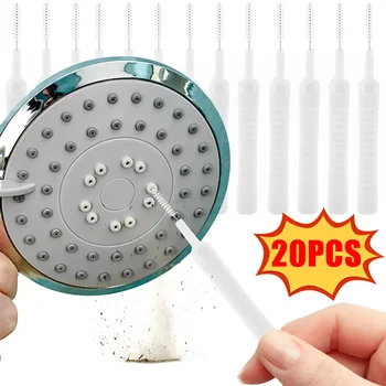 Fürdőszoba Micro Műanyag Kefével zuhanyfej Anti-eltömődés Tisztító Kefe Mobiltelefon Lyuk Pórusok Gap Mosás Eszközök Wc Accessorie