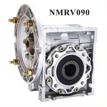 RV90 Féreg Felszerelés Szűkítő NMRV090 19mm 24mm 28mm Bemenő Tengely 7.5:1-100: 1 áttétel csigahajtómű A 0.55 KW-Motor 4KW RV090