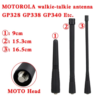 Rövid Antenna UHF 400-470mhz 350MHz a Motorola GP68 HT750 GP328 GP340 GP328 GP338GP344 GP380 Walkie Talkie adóvevő