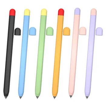 Szilikon tolltartó Samsung S Pen Lap S7 FE Plus S8 S9 S9 Ultra Plus FE S6 Lite Pálca Touch Pen-Fedezze csúszásmentes Ujja Esetben