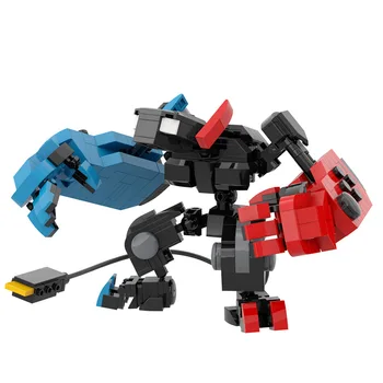 Szuper Nintendoed Mecha építőkövei Meghatározott Gameboy Deformáció Robot DIY Modell 2024 Karácsonyi Játékok gyerek Fiú