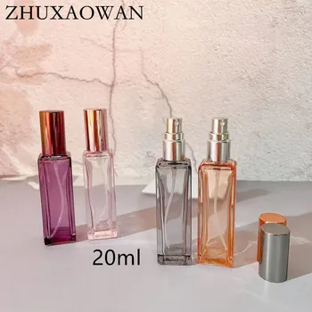 ZHUXAOWAN 20ml Parfüm Spray-ket Üveg Újratölthető Palack Hordozható Utazási Olajok Folyékony Kozmetikai Konténer Parfüm Porlasztó