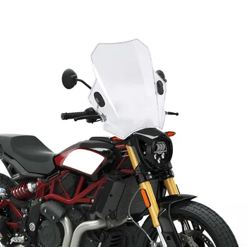 Új Indiai FTR1200 S FTR 1200 S 2019 - 2021 2022 FTR1200S Motorkerékpár Magas minőségű ABS műanyag Állítható Szélvédő
