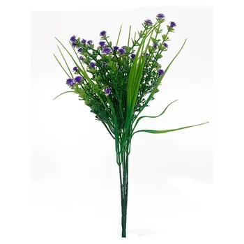 1Bunch Mesterséges fátyolvirág Virágok Hamis Zöld Növények, Fedett Külső Ház, Kert Hivatal Esküvői Dekoráció